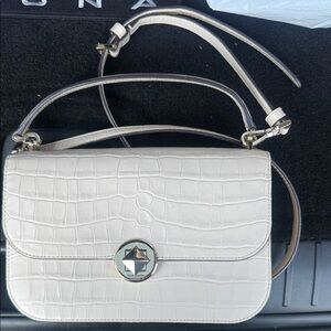 Kate Spade Audrey Flap Crossbody in White